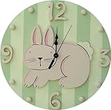 Tot Dots Bunny Clock