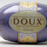 World-Famous DOUX Hand-Crafted Pure Shea Butter Soaps from the South of France 250g (oval)