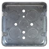 RACO INC 683 DRAWN STEEL 2 GANG DEVICE BOX 4