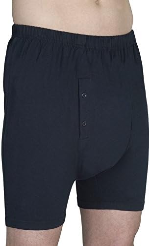 Unisex-Adult Wearever(R) Men's Light/Moderate Washable Incontinence Boxer Briefs - Medium