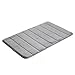 VANRA(tm) Bath Mat Bath Rugs Anti-slip Bath Mats Anti-bacterial Non-slip Bathroom Mat Soft Bathmat Bathroom Carpet for Baby Kids Safety with Memory Foam Coral Velvet Fabric 19.7