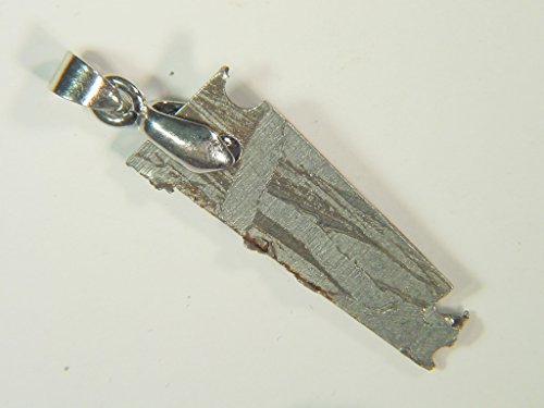 Russian Seymchan Healing Meteorite Pendant Lapidary Necklace Jewelry With Chain