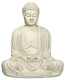 41bKKAItzeL. SL160  Asian Buddha statue home garden sculpture on lotus New