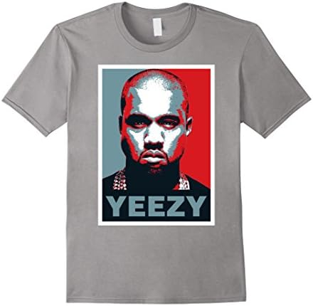 Yeezy For President 2020 T-Shirt - Male Small - Slate