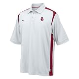 Nike Oklahoma Sooners White Goal To Go 2008 Coaches Sideline Polo