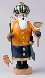 Christmas Smoker - King Melchior (3 Kings Series) (9 Inches)