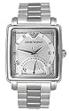 Emporio Armani Classic Mens Date Quartz Stainless Steel #AR5330