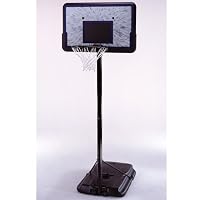 Lifetime 1221 Pro Court Height-Adjustable Portable Basketball System with 44-Inch Backboard by Lifetime