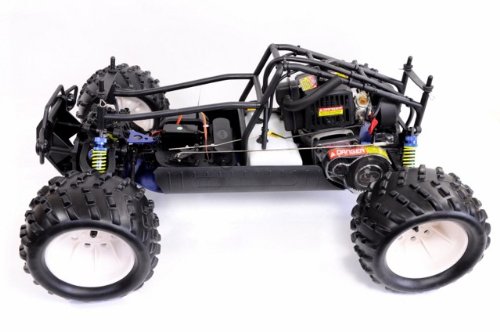 Imagen 8 de Amewi 22089 Monstertruck Big Foot - Camión radio control (28 cc, 2,4 GHz, escala 1:5, RTR) [importado de Alemania]