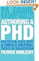 Authoring a PhD