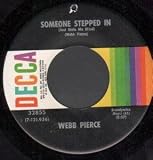 SOMEONE STEPPED IN 7 INCH (7" VINYL 45) US DECCA 0