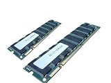 Produkt-Bild: 1024MB - 2x512MB Samsung Chips SDRAM DIMM 133MHz PC133 / 168pin 1GB SD RAM Speicher