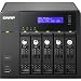 QNAP 5-Bay iSCSI Network Attached Storage SATA with 1 GB RAM Dual-LAN and Intel Pineview D510 1.66GHz Dual Core Processor TS-559 PRO
