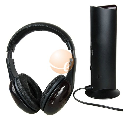 Wireless Earphone Headphone 5 in 1 For MP3 PC TV CD