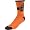 Grenade Tucked Skate Sock Orange, One Size