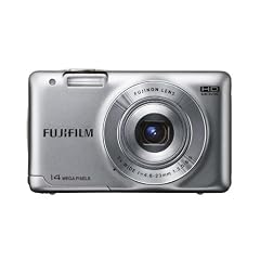 Fujifilm FinePix JX520 Digitalkamera (14 Megapixel, 5-fach opt. Zoom, 7,6 cm (3 Zoll) Display, HD-Video) silber