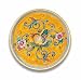Handmade Fortunata Round Platter From Italy- TZ13F