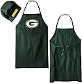 Green Bay Packers Cooking Apron & Chef Hat, Nfl Barbecue Tailgating Gear