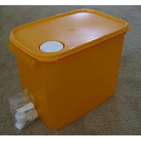 Tupperware Refrigerator Beverage Dispenser Apricot by Tupperware
