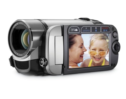 Canon FS200 Flash Memory Camcorder w/41x Advanced Zoom (Misty Silver) - 2009 MODEL image