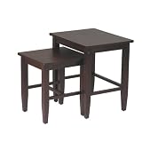 2-pc. Nesting Table Set- Espresso by 