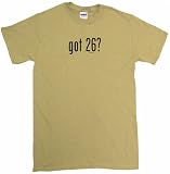 got 26? Men's Tee Shirt XL-Tan