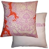 Amy Butler Sandlewood Tangerine Pillow Cover - 16
