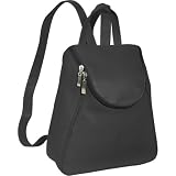 Piel Leather U-Zip Backpack