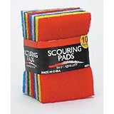 Lot of 60 Multi Color Kitchen Cleaning Scour Scouring Pads