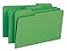 Smead Colored File Folder, 1/3-Cut Tab, Legal Size, Green, 100 per Box (17143)
