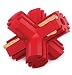 KONG Jump'N Jack Dog Toy, Large, Red
