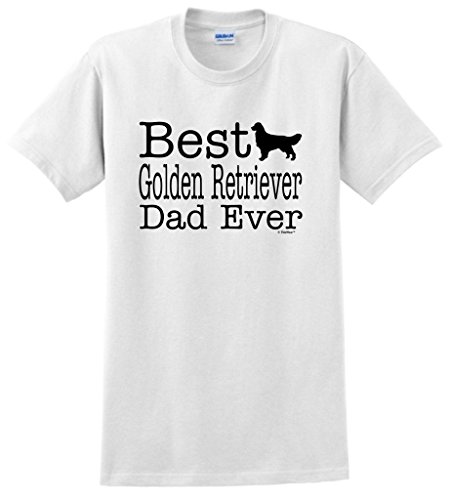 Dog Lover Gift Best Golden Retriever Dad Ever T-Shirt