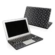 Dots Grey Design Protector Skin Decal Sticker for Apple MacBook Pro 15"" (Unibody - NO Seperate Touchpad Button)