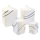 Corelle 4-pc. Canister Set - Simple Lines