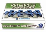 Americans Sport's Kansas Jayhawks Checker Set