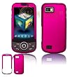 Rose Pink Rubber Feel Snap-On Cover Hard Case Cell Phone Protector for Samsung T939 Behold II 2