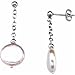 Freshwater Cultured White Coin Pearl Earrings