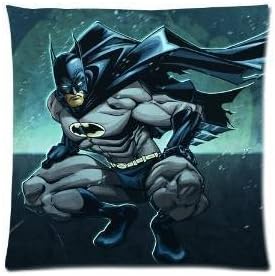 Chris G Dodge Cotton &amp; Polyester Pillowcase-Cool The Dark Knight Batman Comic Throw Pillow Cases 18X18 (Two Sides)
