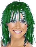 Adults or Childs Economy Green Foil Tinsel Costume Wig