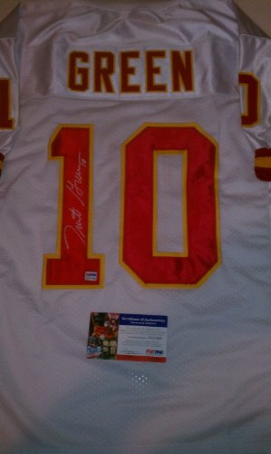 Trent Green Signed Kansas City Chiefs Jersey