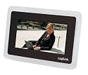 LogiLink Digitaler Bilderrahmen (17,8 cm (7 Zoll) Display) schwarz/weiß