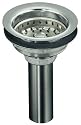 KOHLER K-8813-CP Stainless Steel Sink Strainer, Polished Chrome