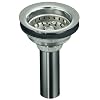 KOHLER K-8813-CP Stainless Steel Sink Strainer, Polished Chrome