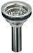 KOHLER K-8813-CP Stainless Steel Sink Strainer, Polished Chrome