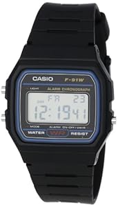Casio F91W-1 Classic Resin Strap Digital Sport Watch