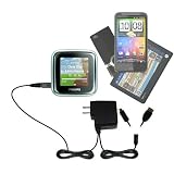 Double Wall Home Charger with tips including a tip for the Philips GoGear SA2985/37 Spark - uses Gomadic TipExchange Technology Double Wall Home Charger with tips including a tip for the Philips GoGear SA2985/37 Spark - uses Gomadic TipExchange Technology