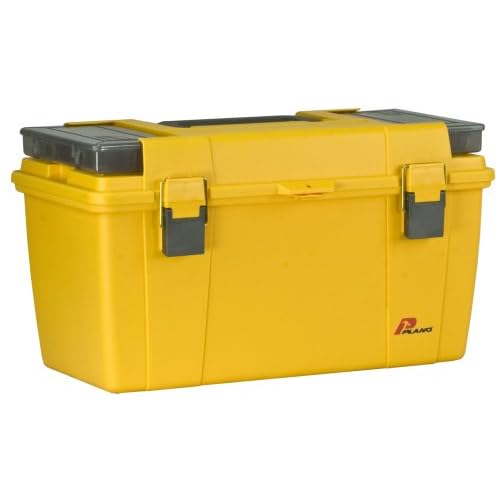Plano Molding 652d Tool Box with Grab N Go StowAways, Iron Yellow with