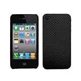 Apple iPhone 4 GSM iPhone 4 GSM Black Lattice Back Protective Back Cover Ca ....
