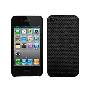 Mesh Hard Case for Apple iPhone 4 (Black) / iPhone 4 case / iPhone 4 bumper / iPhone 4G case