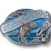 Pewter Belt Buckle - I'd Rather be Fishing - Pewter Belt Buckle